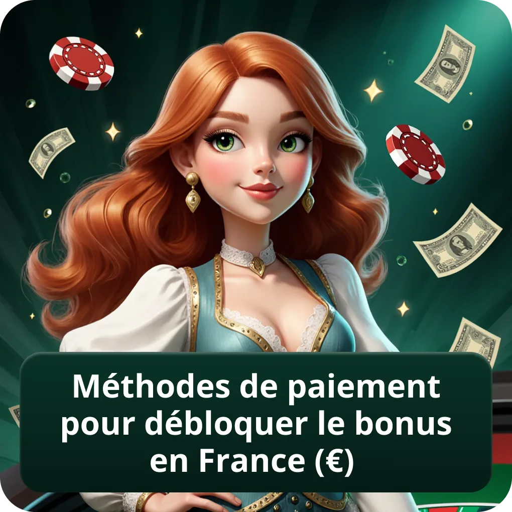 Méthodes de Paiement pour Débloquer le Bonus en France (€)